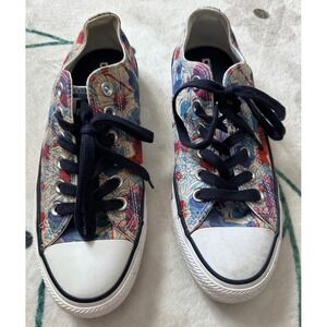 Converse Chuck Taylor All Star Ox Floral Low Top Sneakers 551549F Womens 7